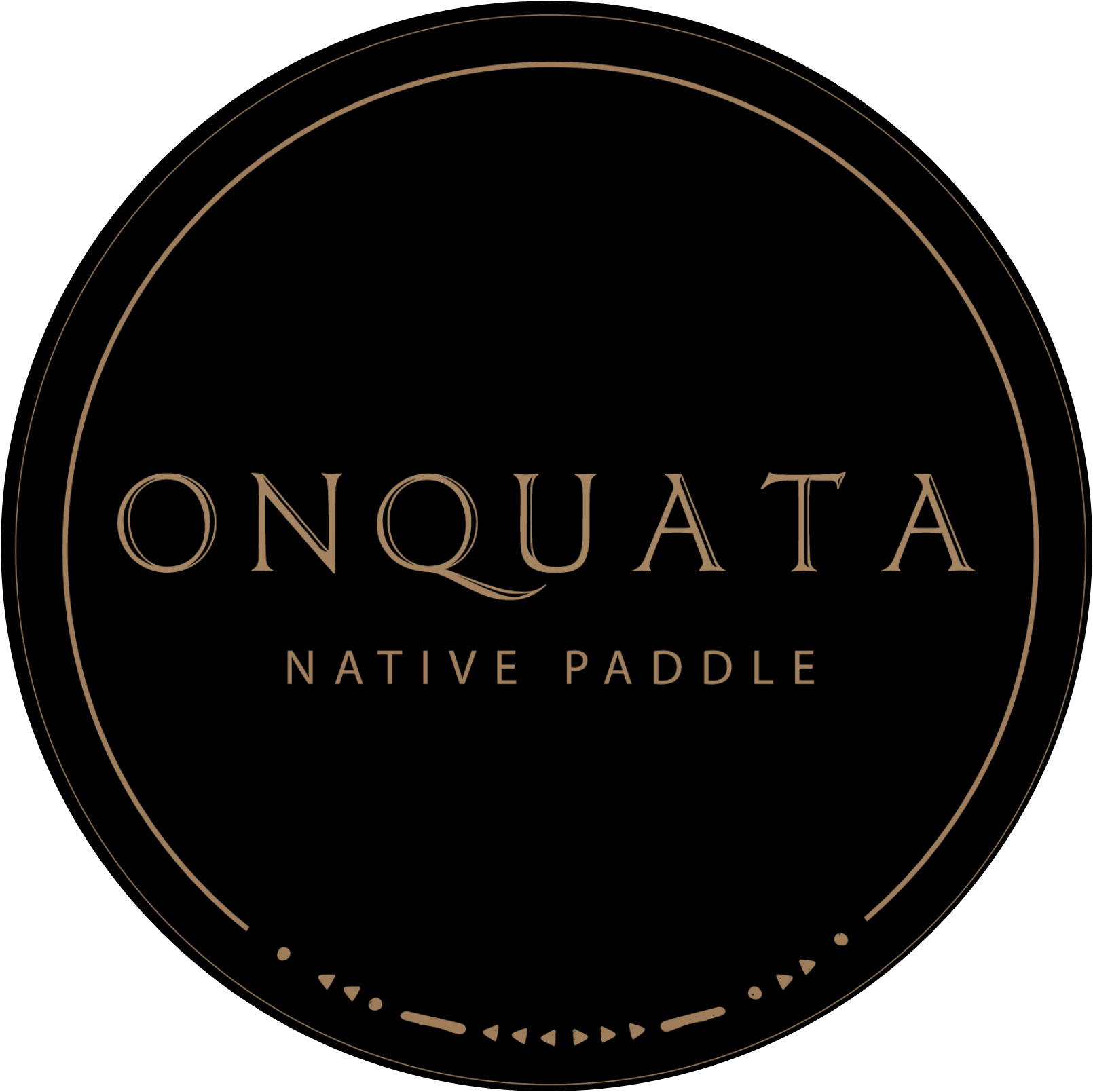 Onquata native paddle pied de page