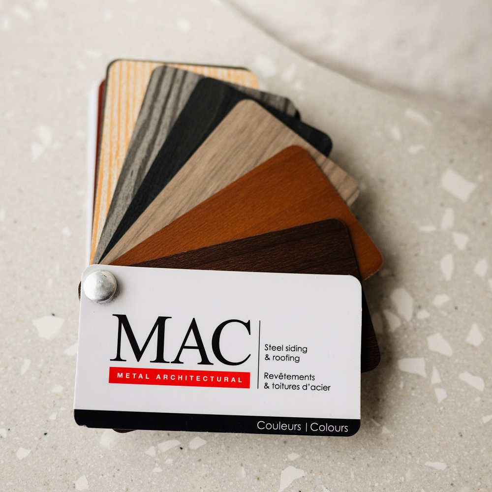 MAC Metal architectural échantillon