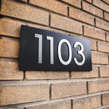 Mon Adresse Civique Adresse sur plaque La Moderne