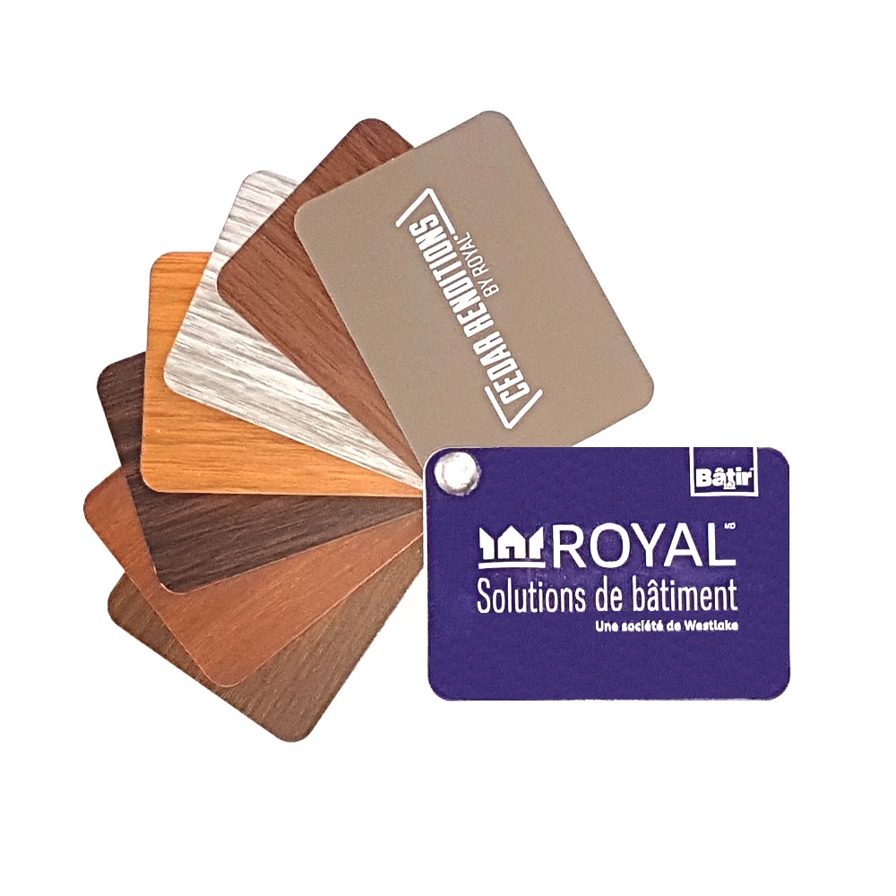 Aluminium Royal Cedar Renditions - Accueil couleurs