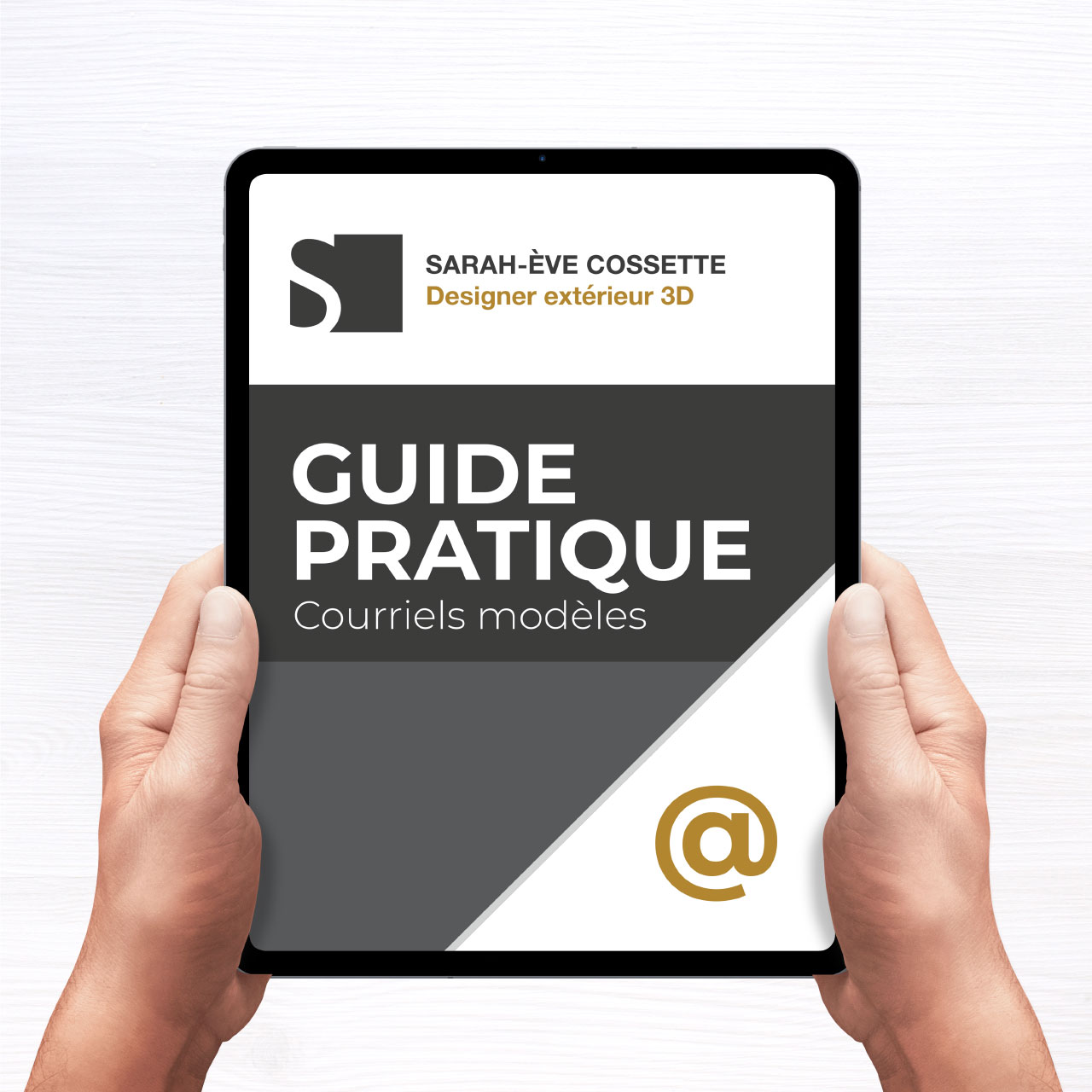 Guide pratique - Courriels modeles Embleme accueil Designer intérieur courriels
