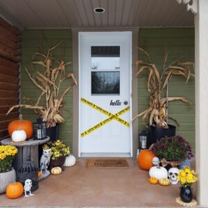 Halloween front porch