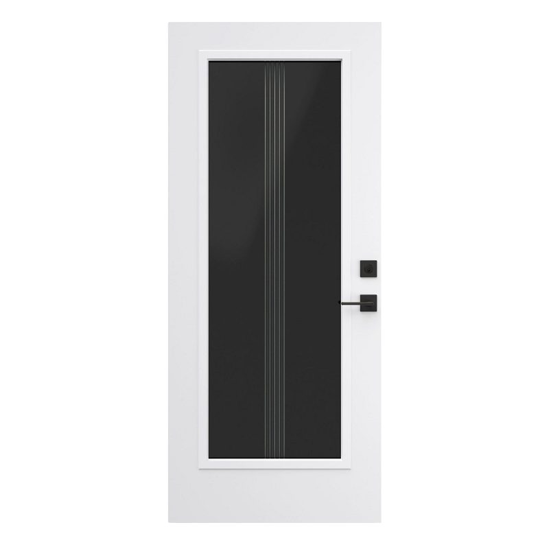 Novatech vitre de porte Infinité noir Design extérieur