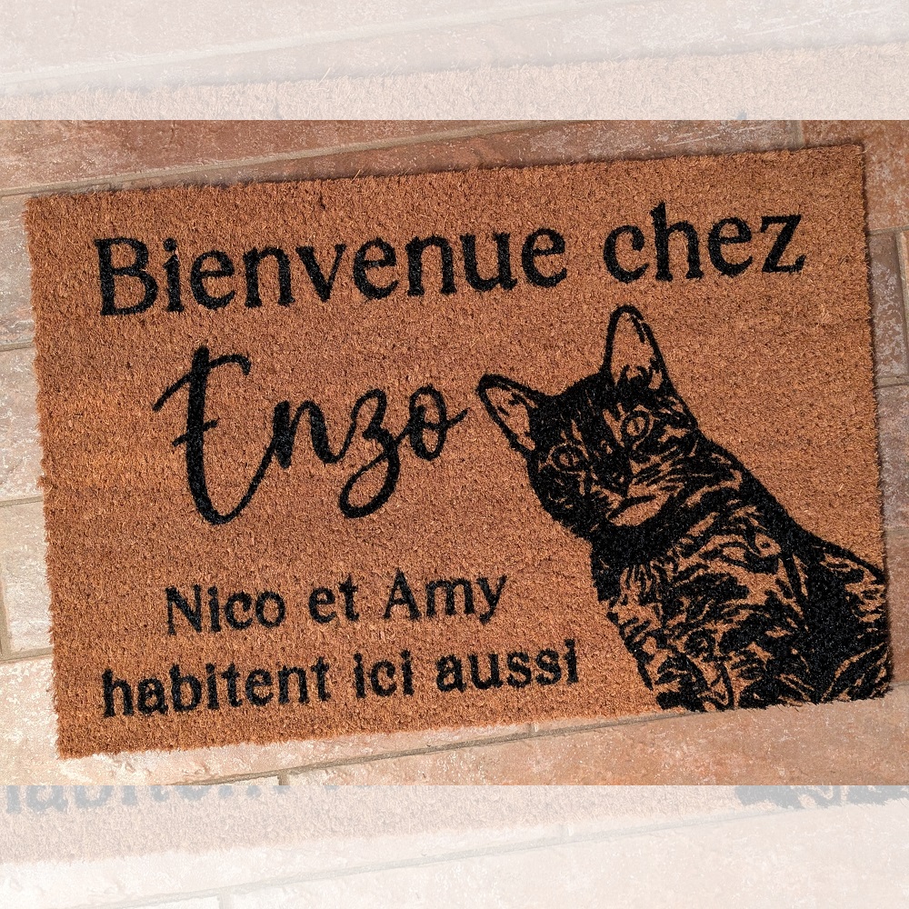 Paillasson personnalisé animal de compagnie